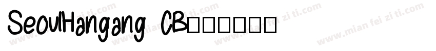 SeoulHangang CB字体转换
